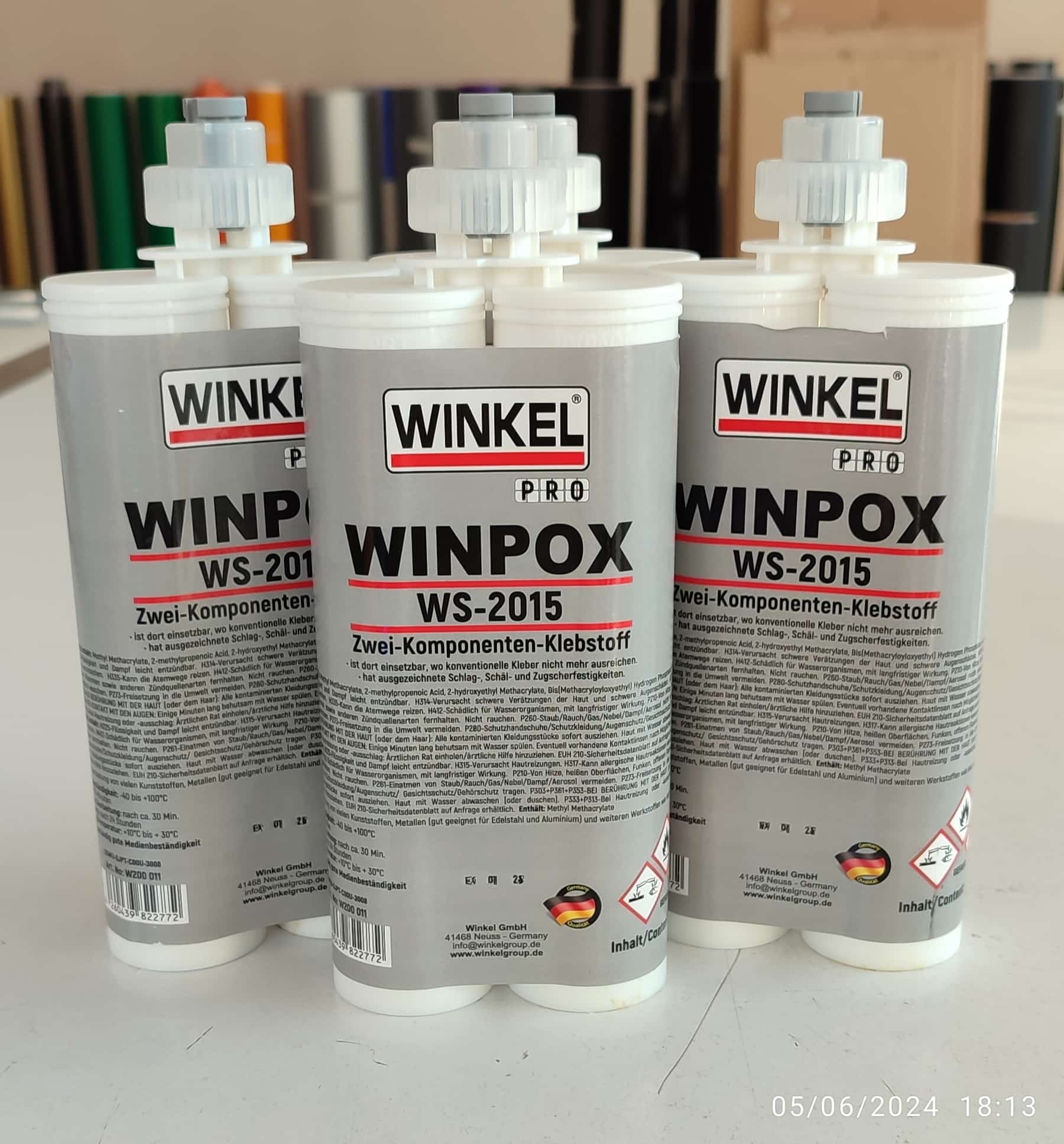 Winpox Çift Komponent Yapıştırıcı